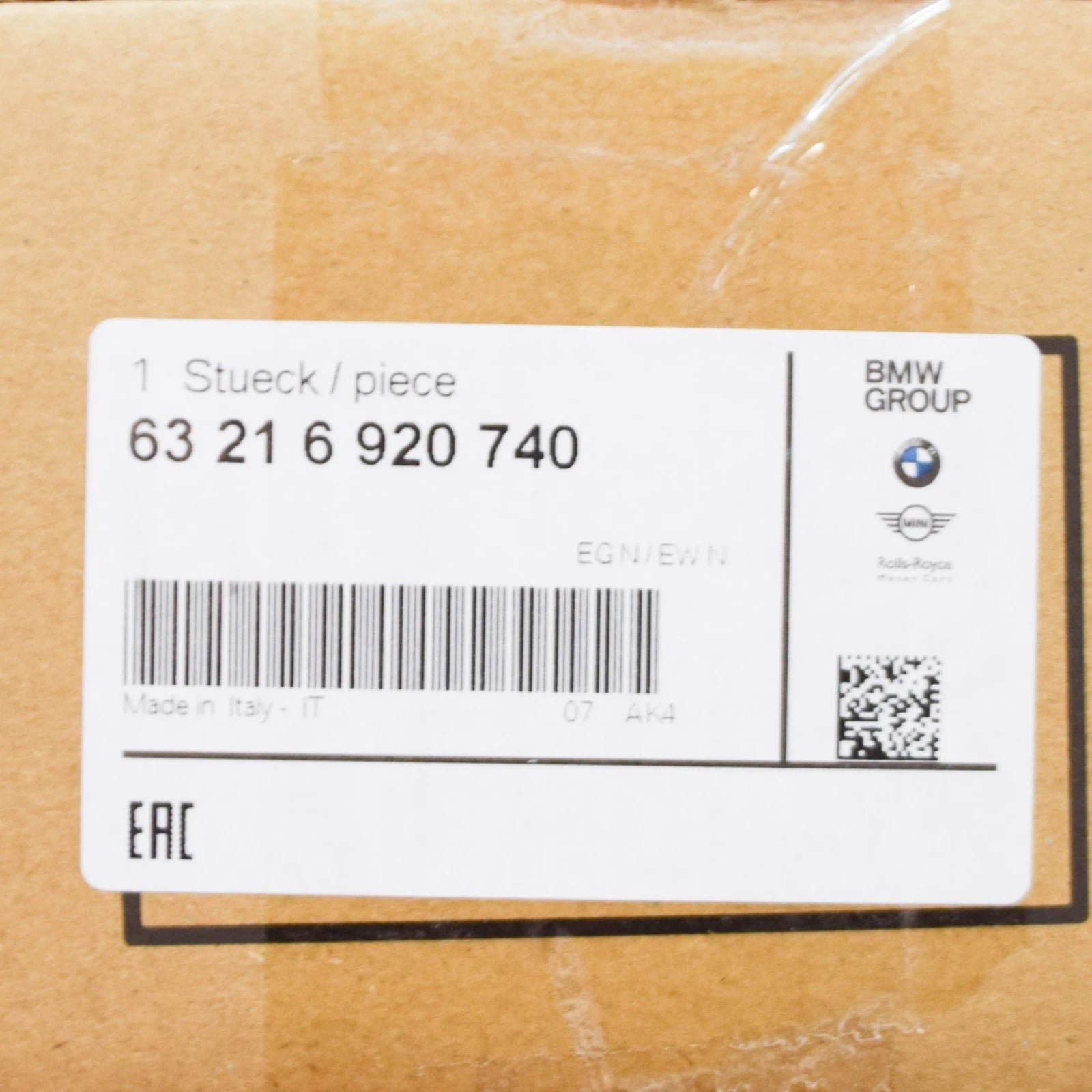 NEW BMW 3 CONVERTIBLE E46 ADDITIONAL BRAKE LIGHT 63216920740 2005 ORIGINAL