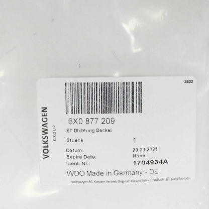 NEW VOLKSWAGEN TRANSPORTER T5 SLIDING ROOF GLASS RUBBER SEAL 6X0877209