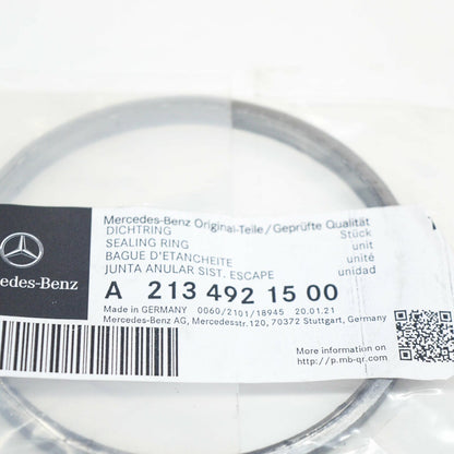 NEW MERCEDES-BENZ E W213 EXHAUST SYSTEM PIPE FIXING O-RING A2134921500 ORIGINAL