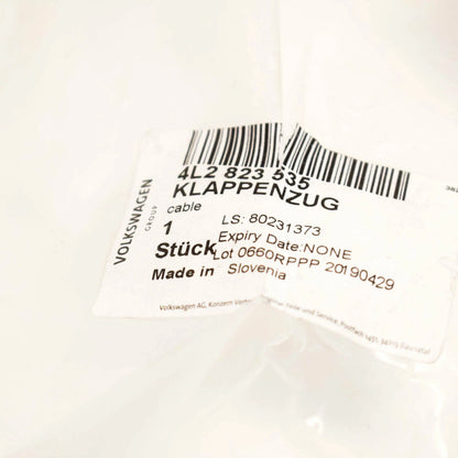 NEW AUDI Q7 4L BONNET HOOD LOCK RELEASE CABLE RHD 4L2823535 2013