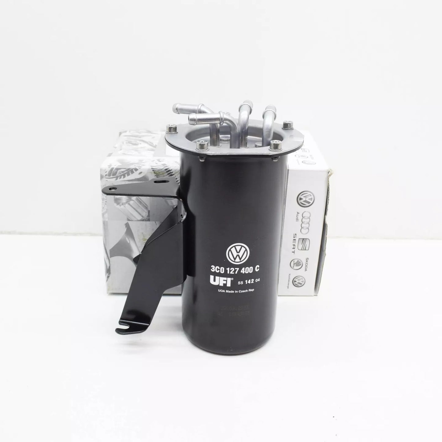 NEW AUDI A3 8P FUEL FILTER WITH FLANGE 3C0127400C ORIGINAL