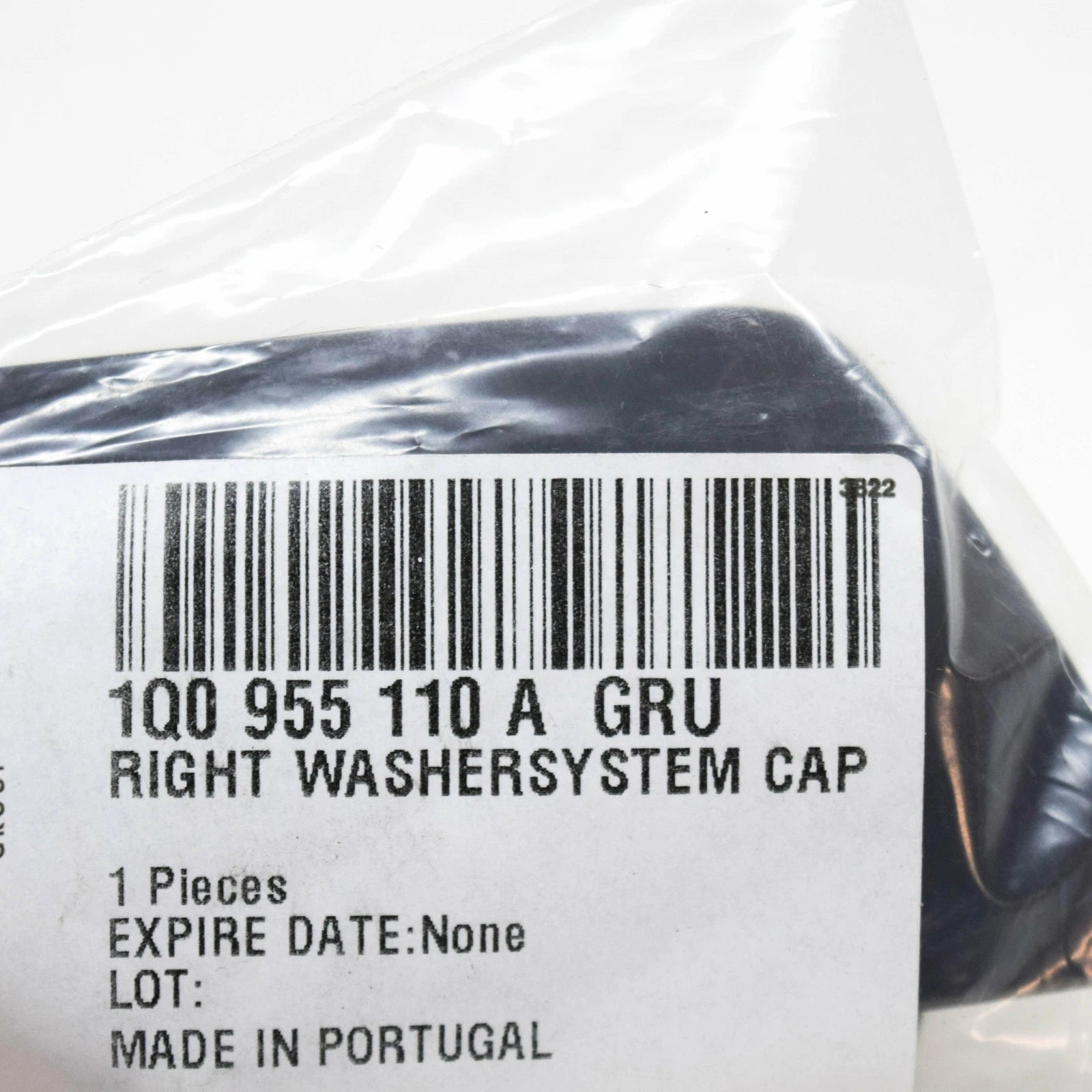 NEW VOLKSWAGEN EOS RIGHT HEADLIGHT WASHER COVER 1Q0955110AGRU ORIGINAL