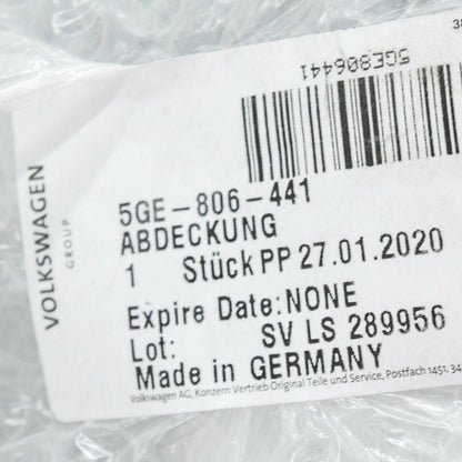 NEW VOLKSWAGEN GOLF MK7 5G ENGINE COVER 5GE806441