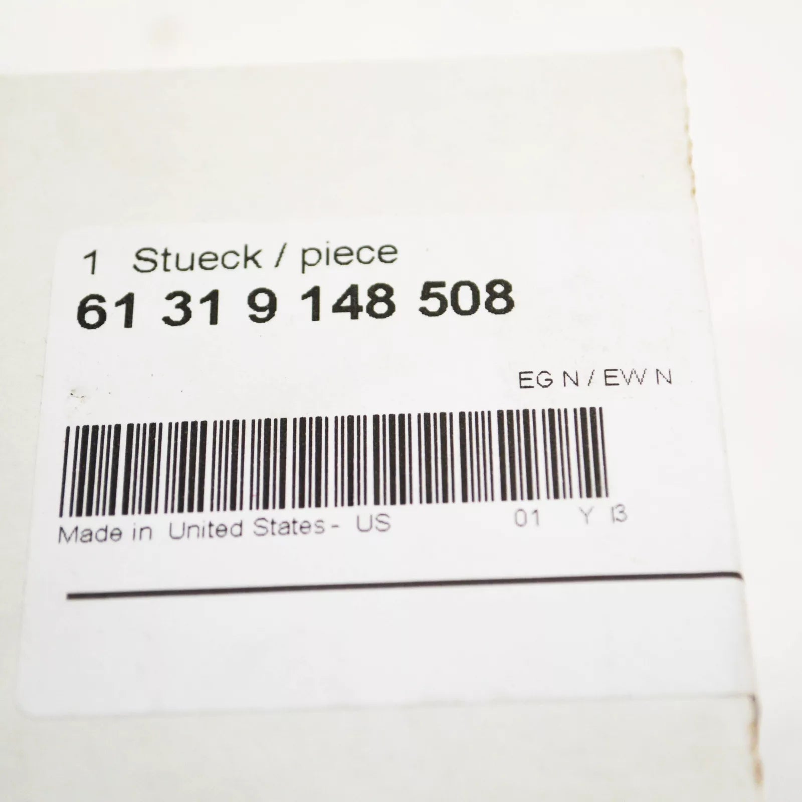 NEW BMW X5 E70 PARKING BRAKE SWITCH BUTTON 61319148508 9148508 2010 ORIGINAL