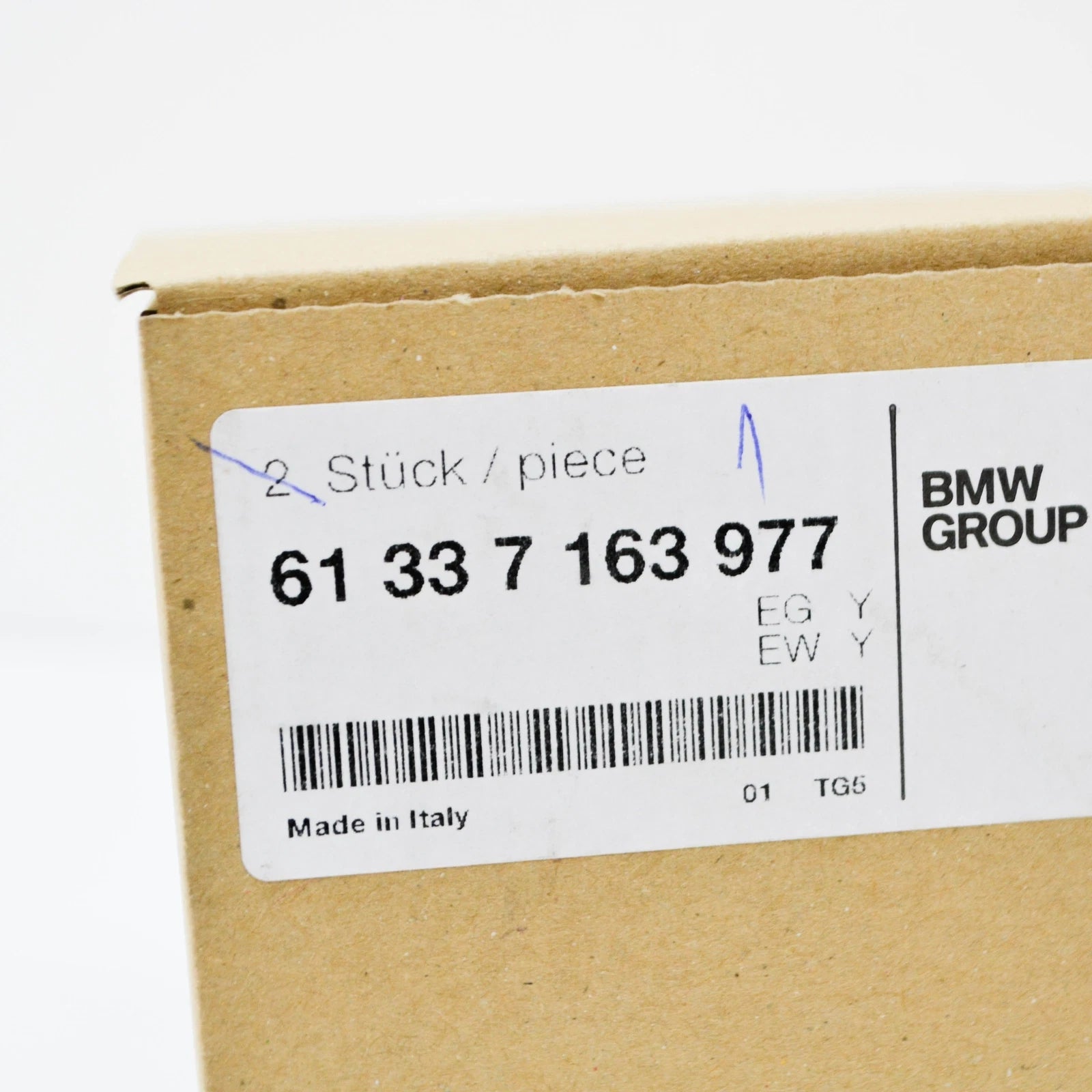 NEW BMW 7 E38 HIGH PITCH HORN SIGNAL 61337163977 7163977 ORIGINAL