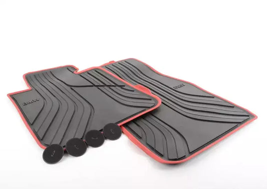 NEW BMW 1 SERIES F20 FLOOR MATS SET SPORT ALL WEATHER SPORTLINE 2219794