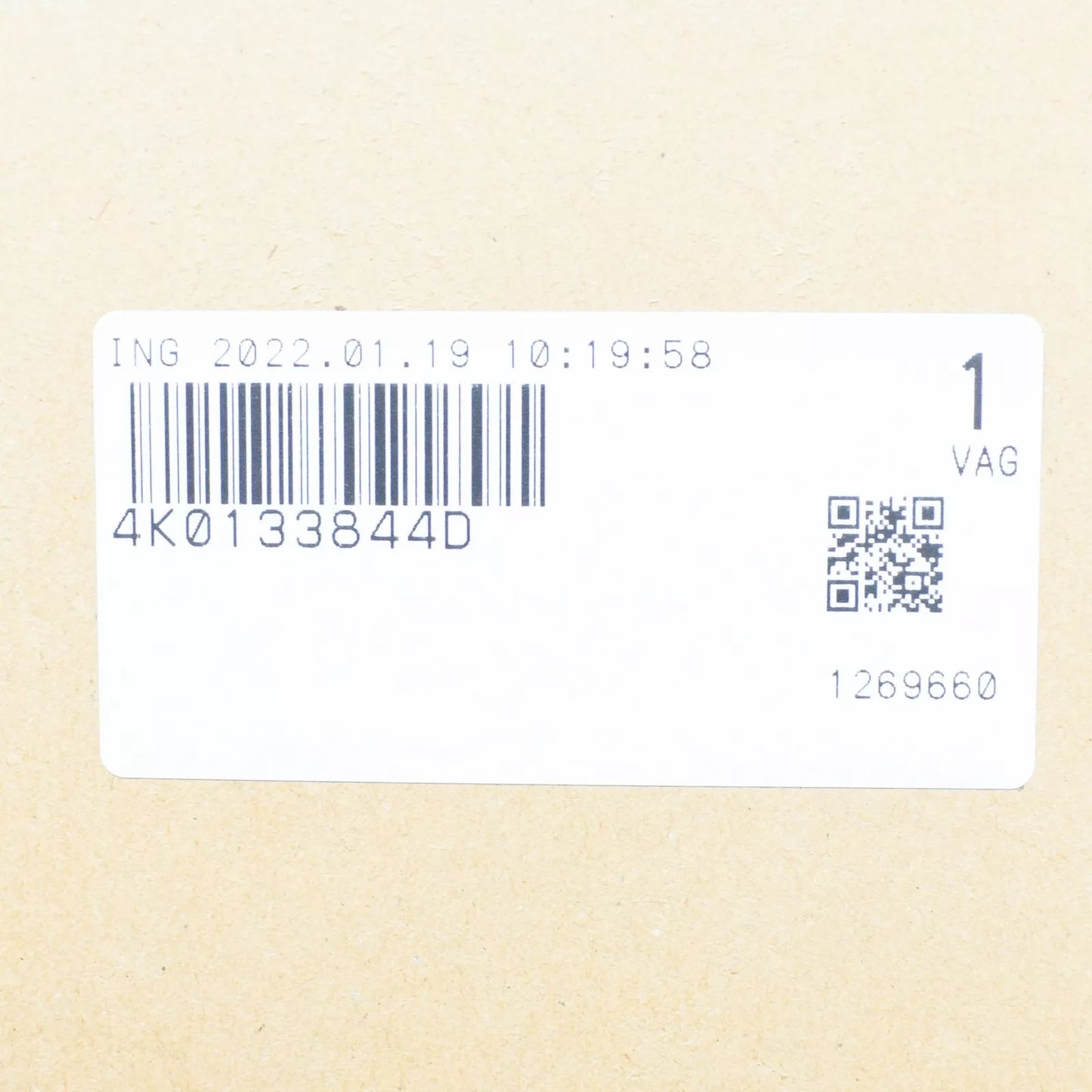 NEW AUDI A6 C8 AIR FILTER ELEMENT 4K0133844D