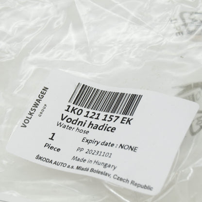 NEW VW GOLF VI 5K MK6 AUXILIARY HEATER COOLANT HOSE 1K0121157EK ORIGINAL