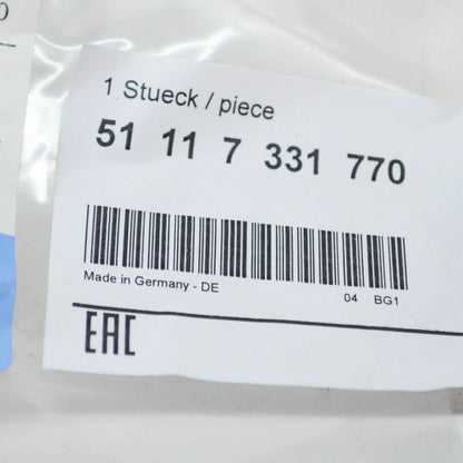 NEW BMW 5 F10 FRONT BUMPER MOLDING RIGHT 51117331770 2016 ORIGINAL