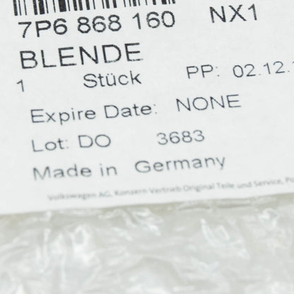 NEW VW TOUAREG 7P MK2 REAR RIGHT DOOR LOUDSPEAKER COVER 7P6868160NX1 ORIGINAL