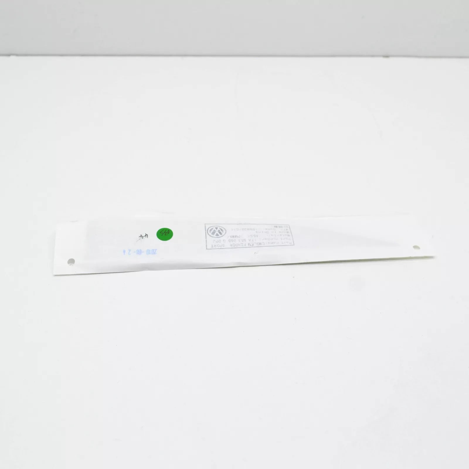 NEW VW JETTA MK7 WING RIGHT MANUFACTURER BADGE R-LINE 17A853688GDPJ