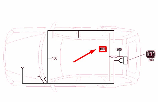 NEW MB E T-MODEL S211 REAR AXLE SELF-LEVELLING DEVICE CABLE A2115405332 ORIGINAL