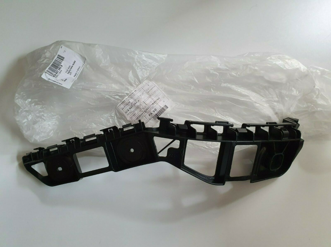 new vw polo 6r rear left bumper bracket hanger 6c6807393b original
