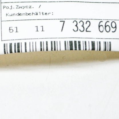 NEW BMW 5 GT F07 LEFT HEADLIGHT WASHER COVER 51117332669 7332669 2015 ORIGINAL