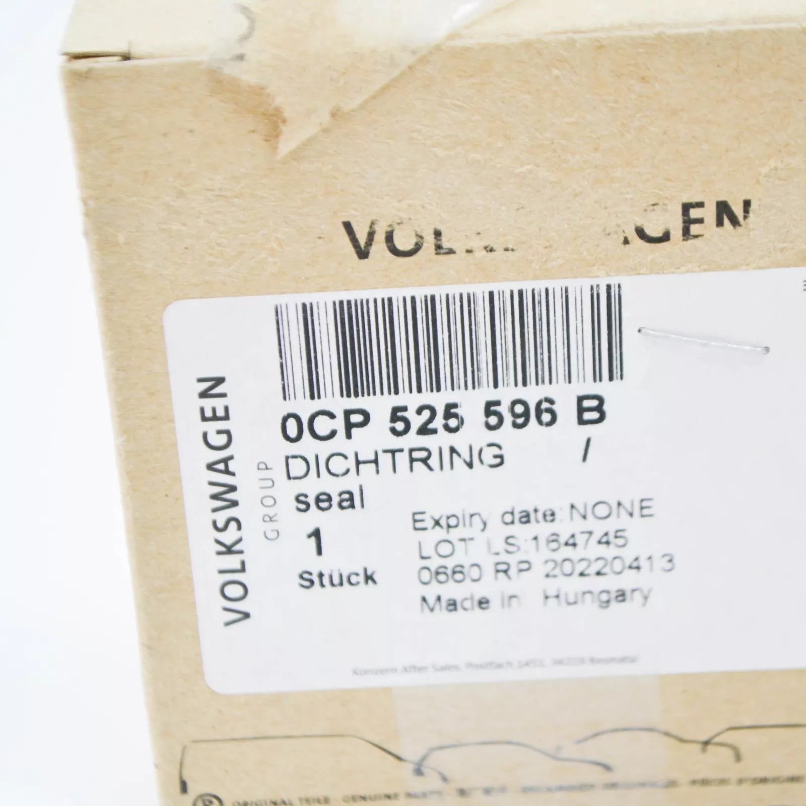 NEW AUDI RS Q3 F3 SHAFT OIL SEAL 0CP525596B