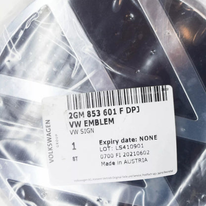 NEW VOLKSWAGEN T-ROC FRONT EMBLEM BADGE 2GM853601FDPJ