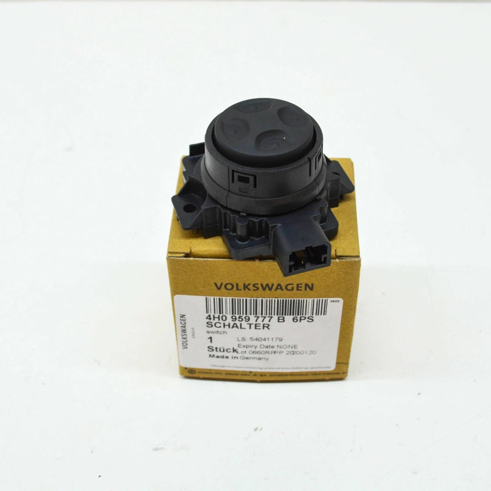 NEW AUDI A4 B9 FRONT LEFT SEAT LUMBAR CONTROL SWITCH 4H0959777B6PS