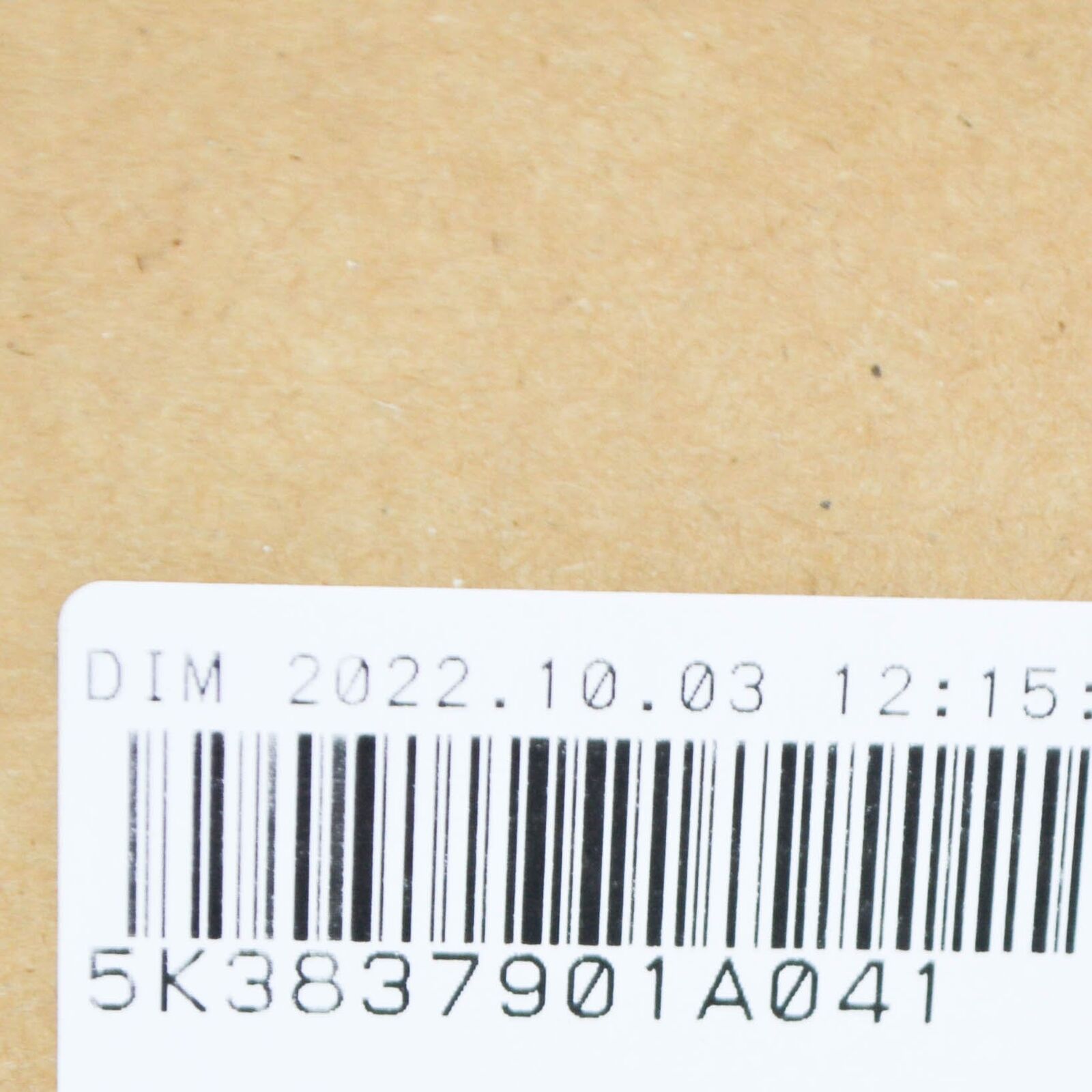 NEW VW GOLF MK6 LEFT DOOR B PILLAR TRIM 5K3837901A041 ORIGINAL