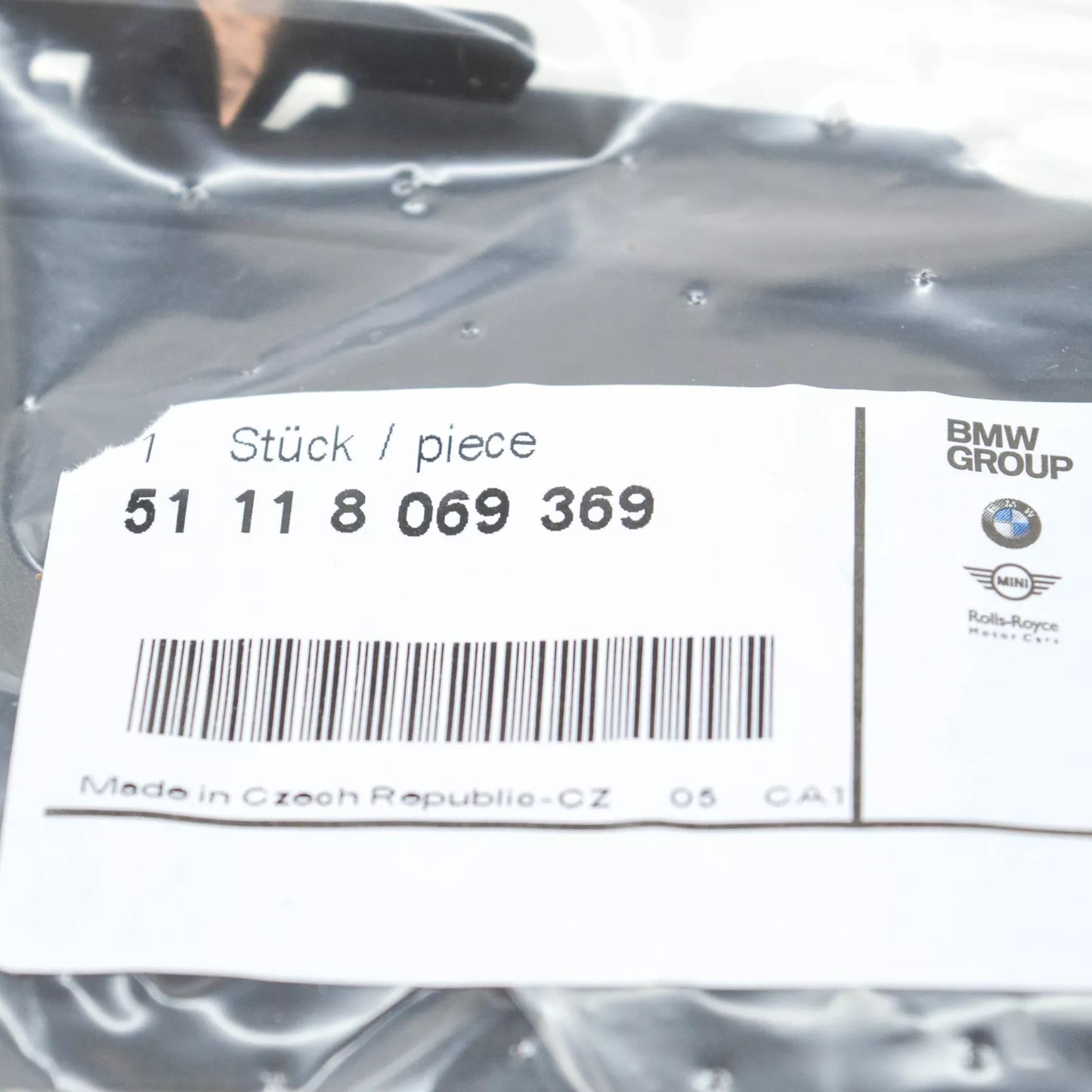 NEW BMW 3 G20 OIL COOLER LEFT COVER 51118069369 ORIGINAL