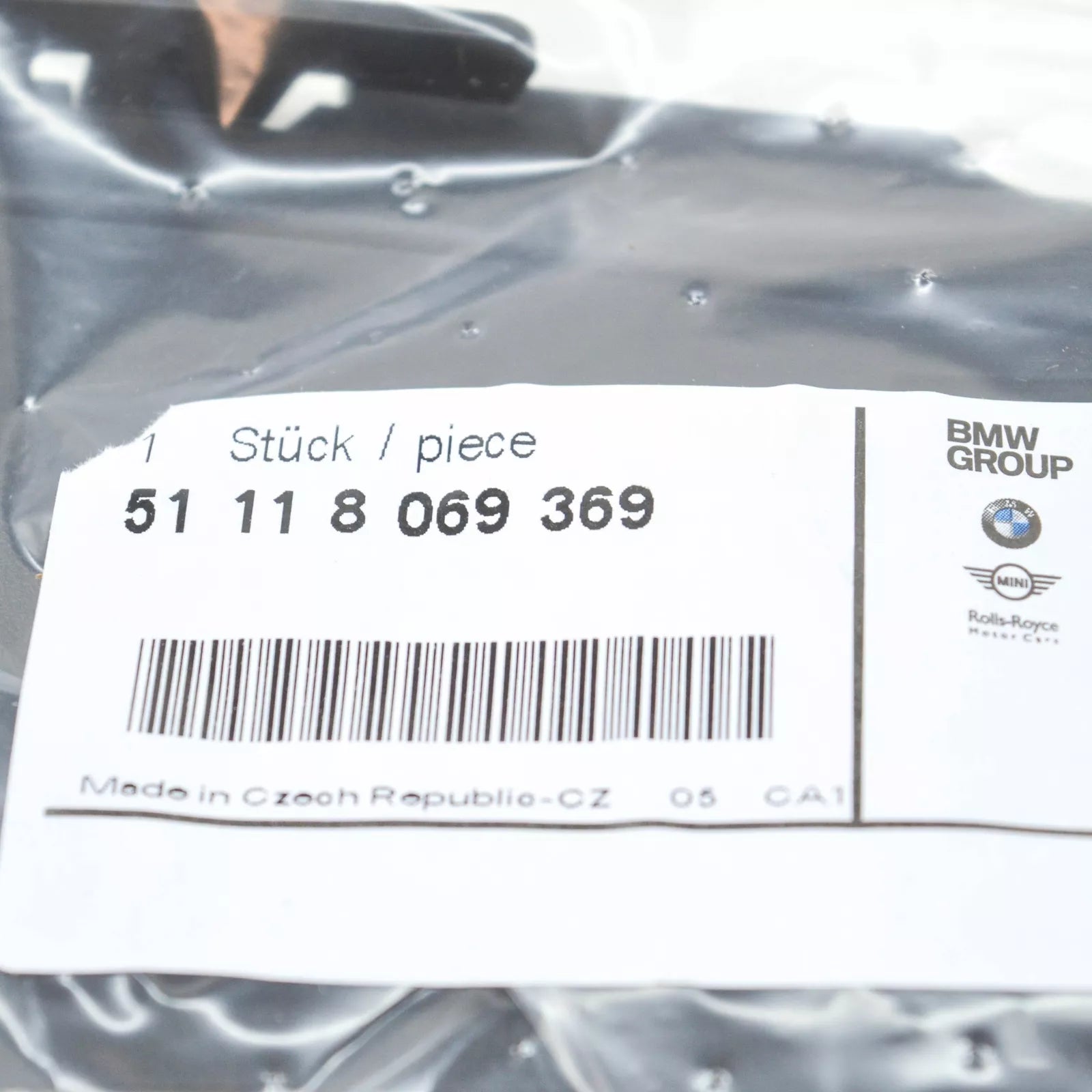 NEW BMW 3 G20 OIL COOLER LEFT COVER 51118069369 ORIGINAL