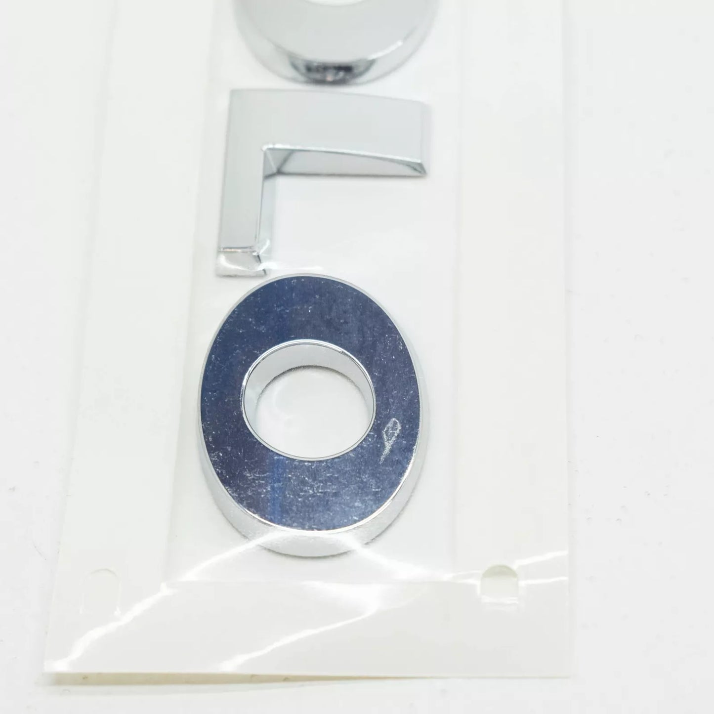 NEW VOLKSWAGEN POLO MK5 6R REAR HIGH CHROME INSCRIPTION 6C08536872ZZ ORIGINAL