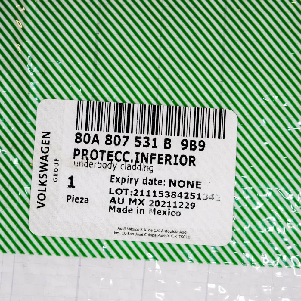 NEW AUDI Q5 FY FRONT BUMPER LOWER SPOILER 80A807531B9B9 2020 ORIGINAL