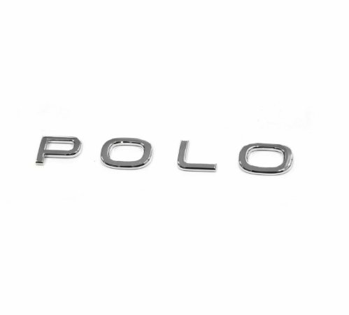 new vw polo aw mk6 rear lid badge emblem 6n58536872zz original