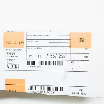 NEW BMW 5 E60 TRANSMISSION ADAPTER OUTPUT SHAFT 7557292 23117557292 ORIGINAL