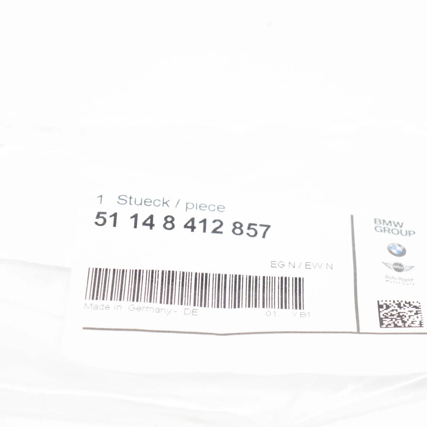 NEW BMW Z3 COUPE E36 TRUNK LID 2.8 BADGE EMBLEM 51148412857 ORIGINAL