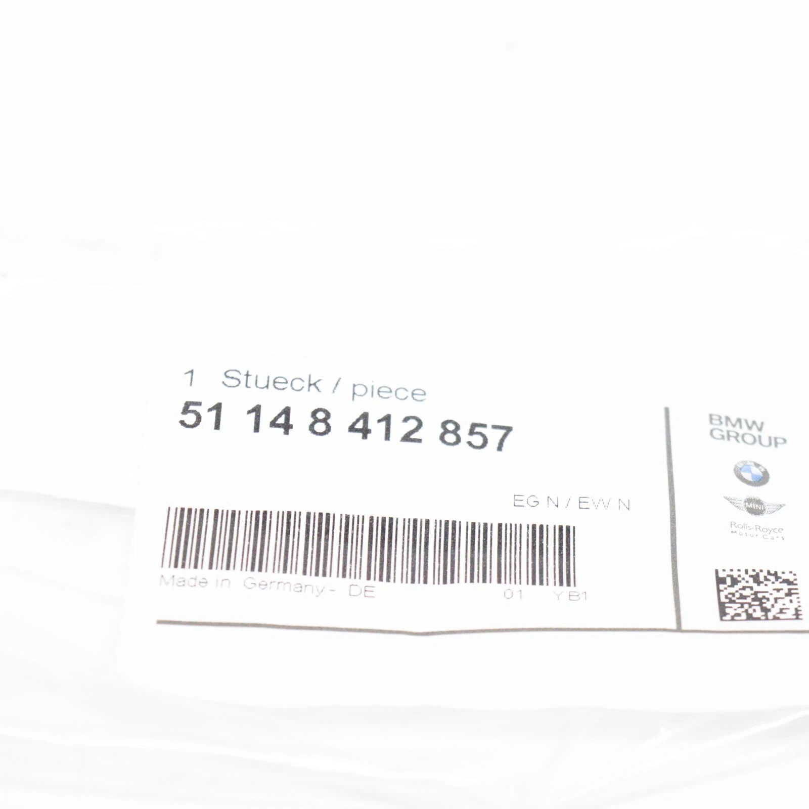 NEW BMW Z3 COUPE E36 TRUNK LID 2.8 BADGE EMBLEM 51148412857 ORIGINAL