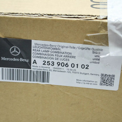 NEW MB GLC C253 REAR LEFT TAILGATE TRUNK TAILLIGHT LAMP A2539060102