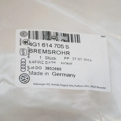NEW AUDI A7 SPORTBACK BRAKE SYSTEM PIPE HOSE 4G1614705S 2016 ORIGINAL