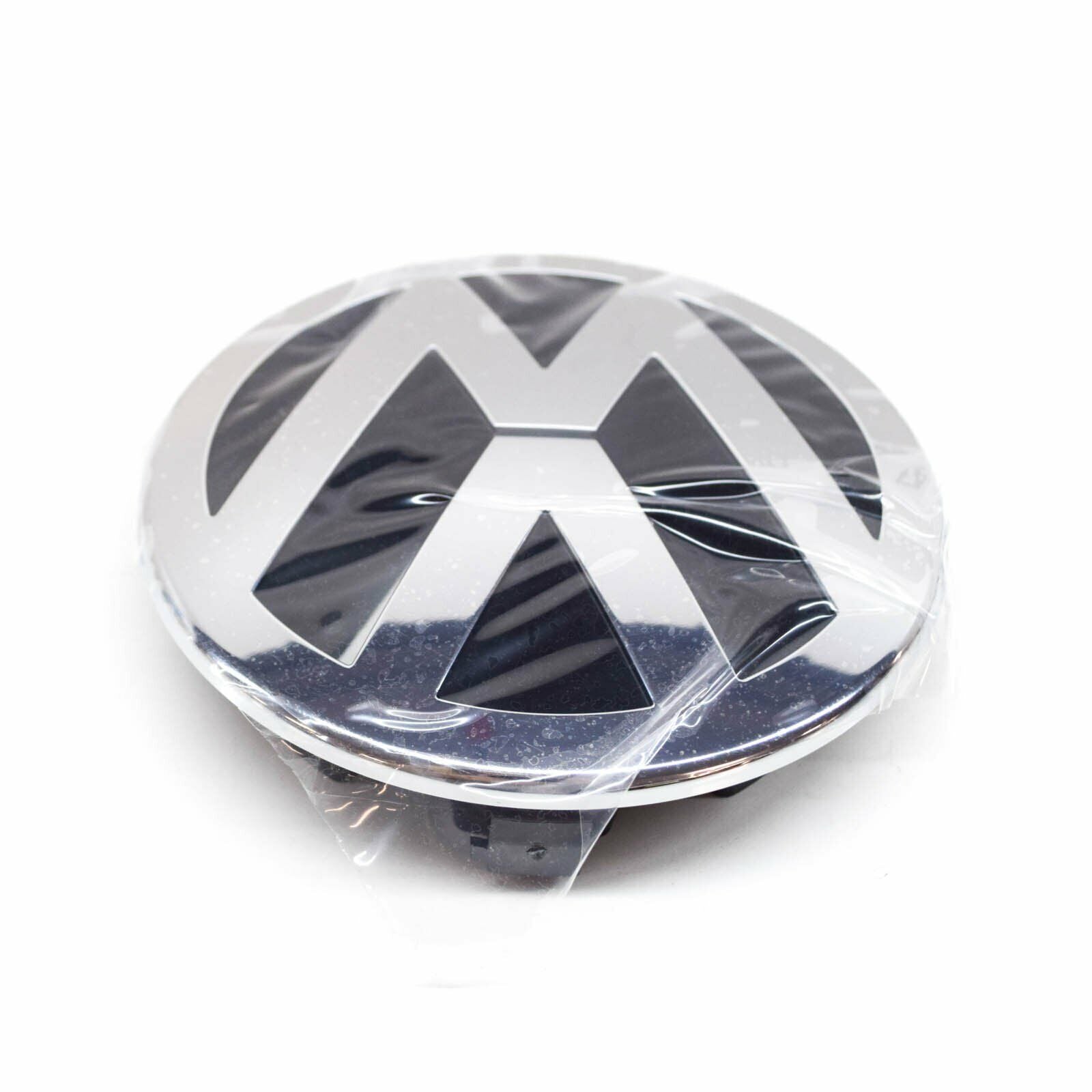 NEW VW TOUAREG 7L FRONT BUMPER GRILL EMBLEM BADGE 5.1" 3C0853601CFDY ORIGINAL