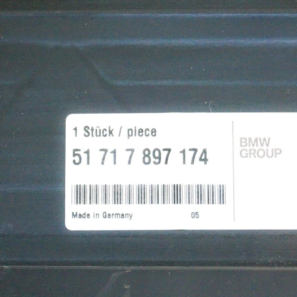 NEW BMW 5 E60 FRONT BOTTOM AIR DUCT 51717897174 ORIGINAL