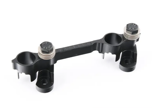 new bmw 7 e65, e66 fuel injection pipe double holder 7515345 13537515345