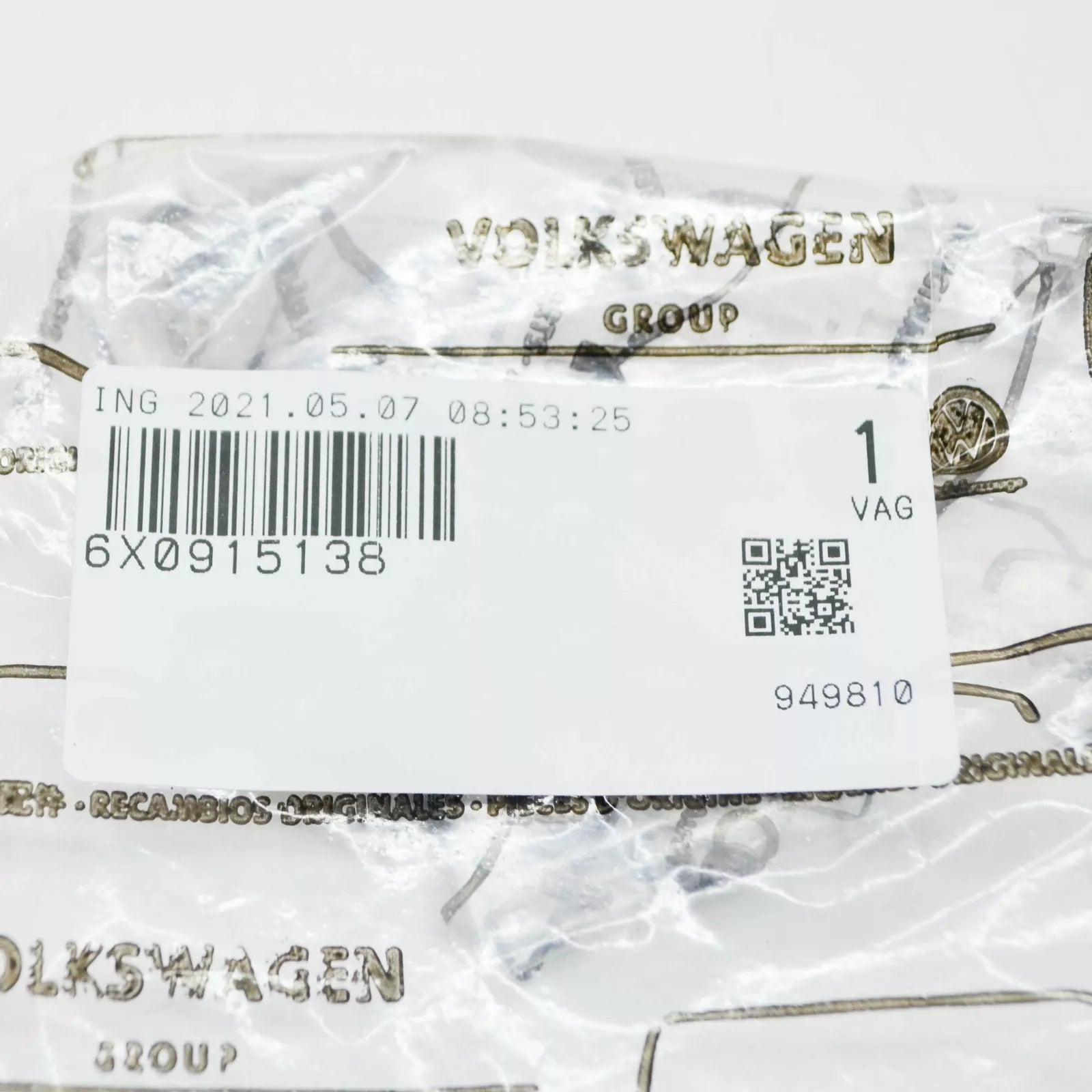 NEW VW TRANSPORTER T5 POSITIVE BATTERY TERMINAL CLAMPING PIECE 6X0915138