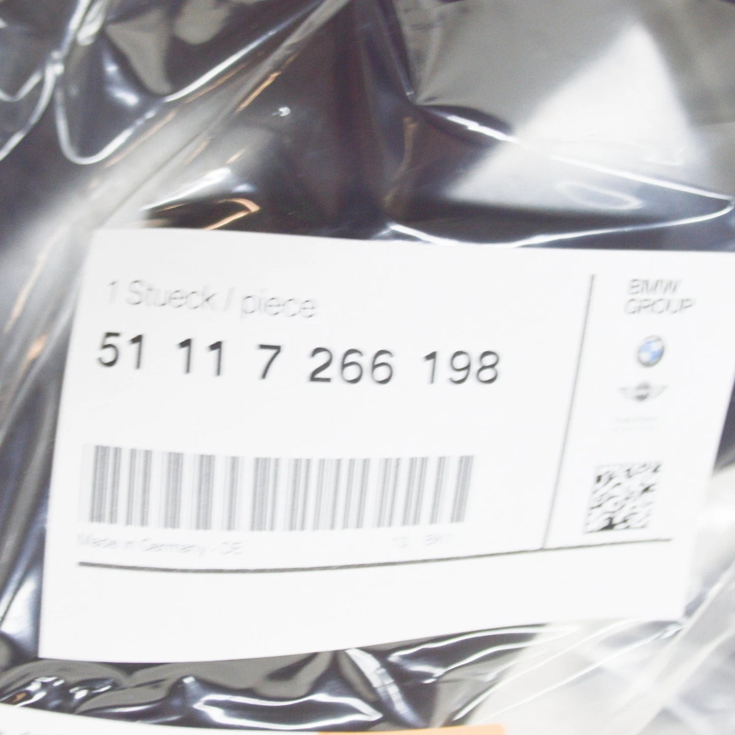 NEW BMW 3 F30 FRONT RIGHT FOG LIGHT BRACKET 51117266198 7266198 2014 ORIGINAL