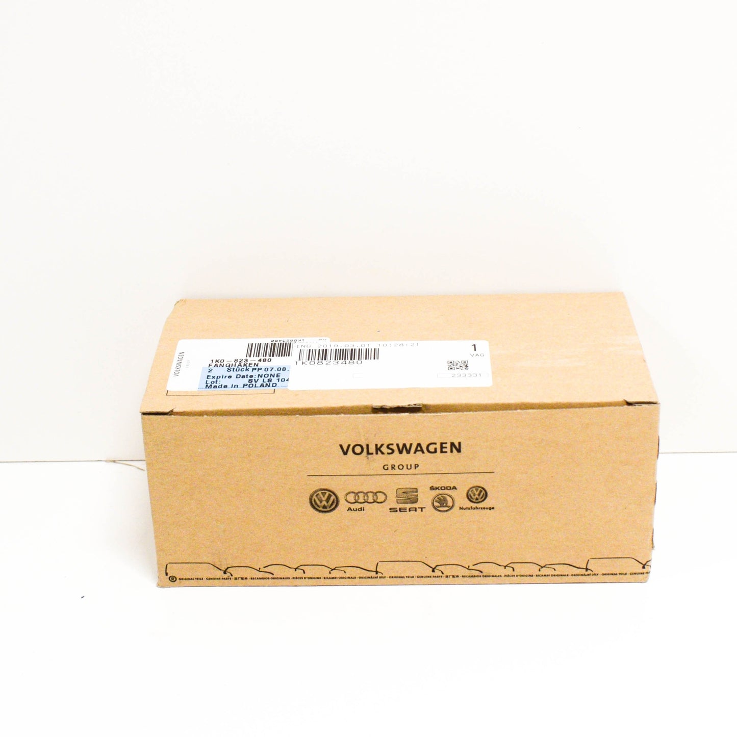 NEW VW GOLF IV 1J5 BONNET RELEASE LOCK LATCH MECHANISM 1K0823480 ORIGINAL