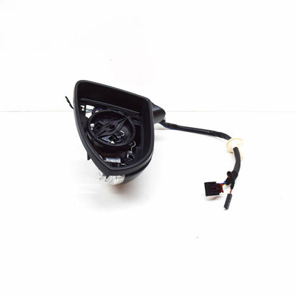 NEW VOLKSWAGEN TOURAN 5T FRONT LEFT MIRROR HOUSING LHD 5TB857507D9B9 ORIGINAL