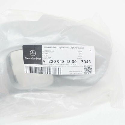 NEW MB S-CLASS W220 FRONT LEFT SEAT COVER TRIM A22091813307D43