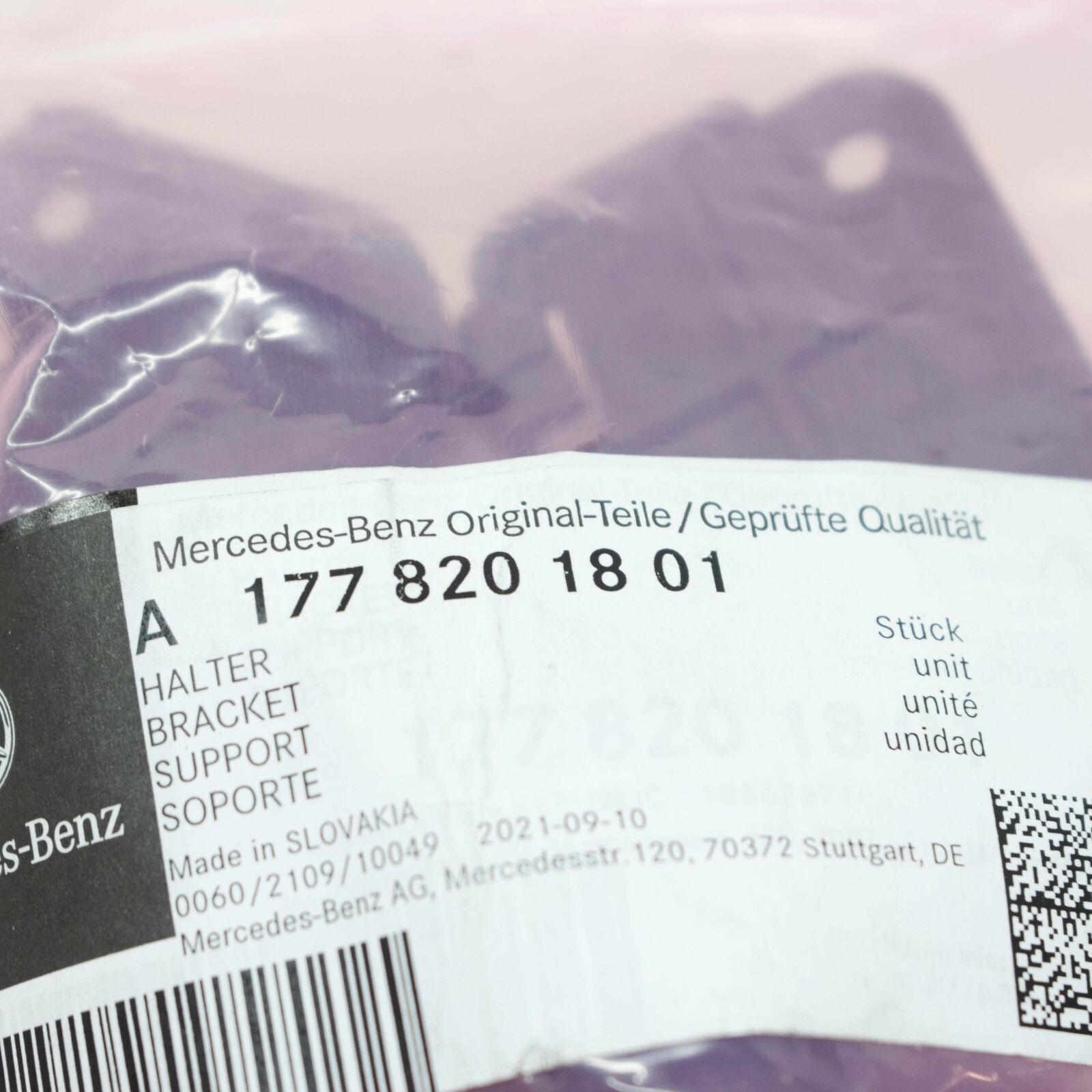 NEW MERCEDES-BENZ A W177 FRONT RIGHT HEADLIGHT REPAIR KIT A1778201801 ORIGINAL