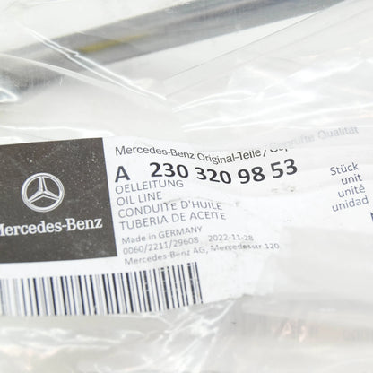 NEW MERCEDES-BENZ SL R230 HYDRAULIC OIL LINE A2303209853 ORIGINAL