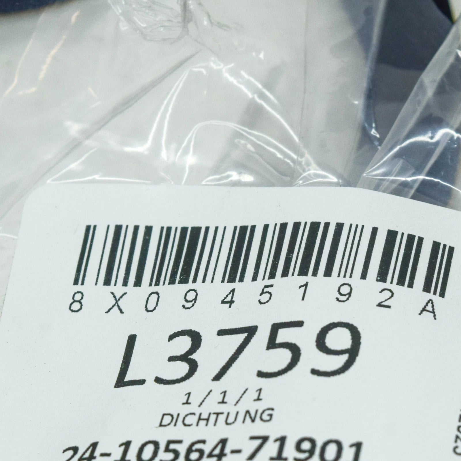 NEW AUDI A1 8X RIGHT TAILLIGHT GASKET SEAL 8X0945192A 2012 ORIGINAL