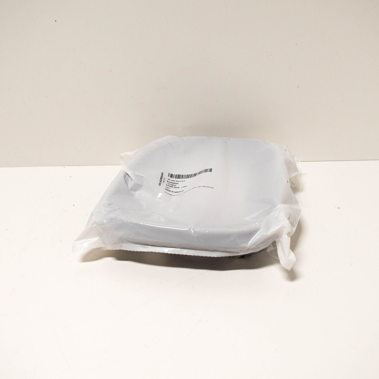 NEW VW TRANSPORTER T6 RIGHT WING MIRROR RING TRIM 7E1858554C9B9 LHD ORIGINAL