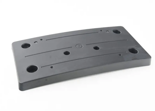 new bmw 3 f34 front bumper licence plate base 51117295972 7295972 original