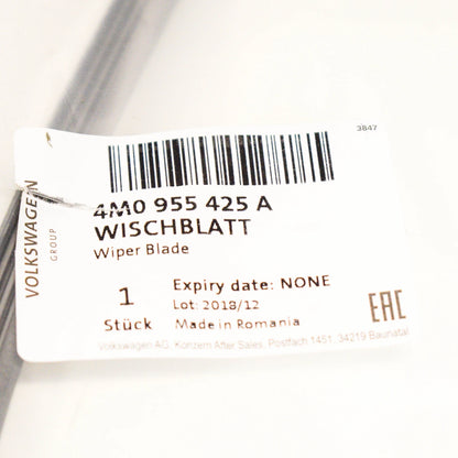 NEW AUDI Q7 4M REAR WINDSCREEN TAILGATE WIPER ARM BLADE 4M0955425A ORIGINAL