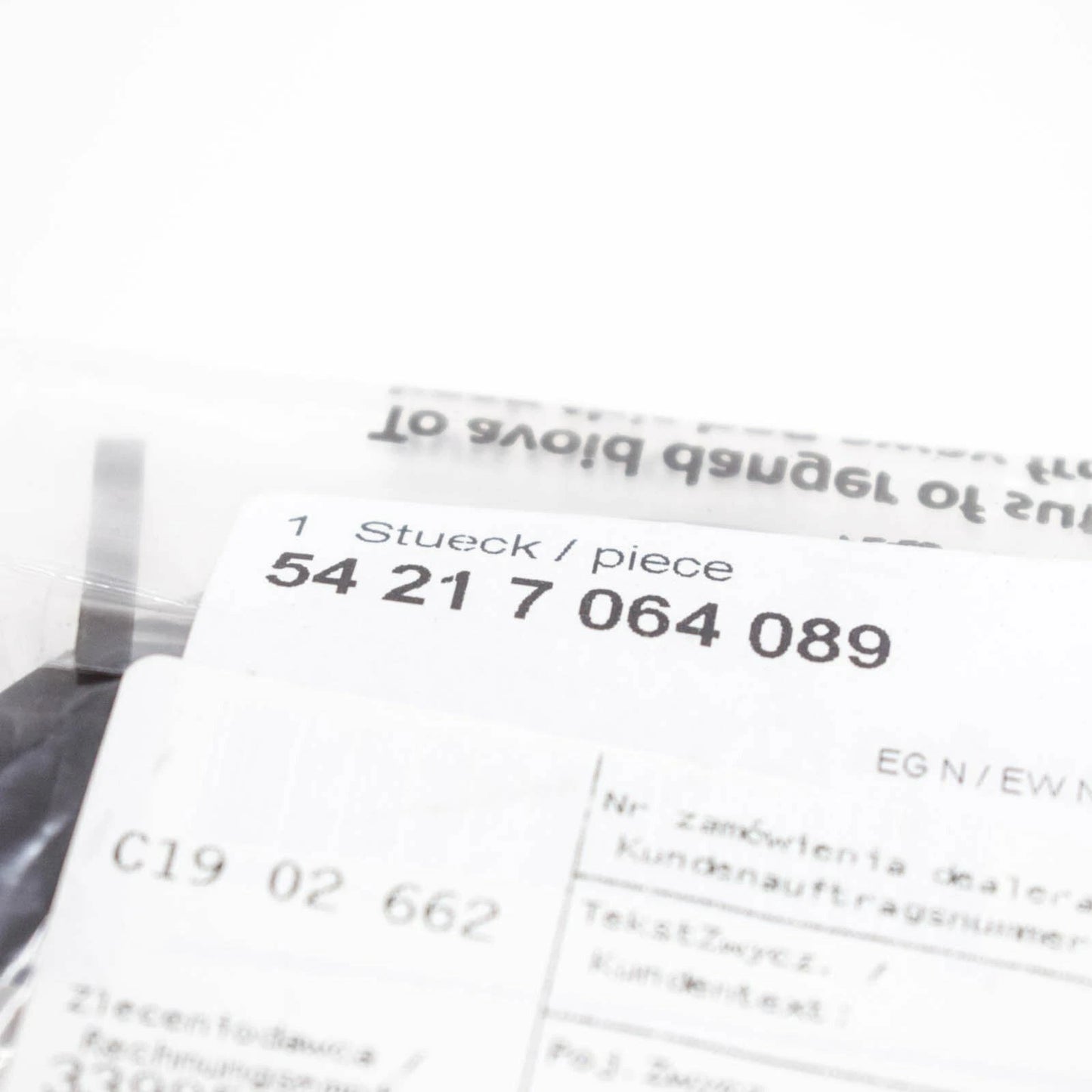 NEW BMW 6 E64 ROOF TOP EMERGENCY ACTUATING UNIT COVER 54217064089 7064089