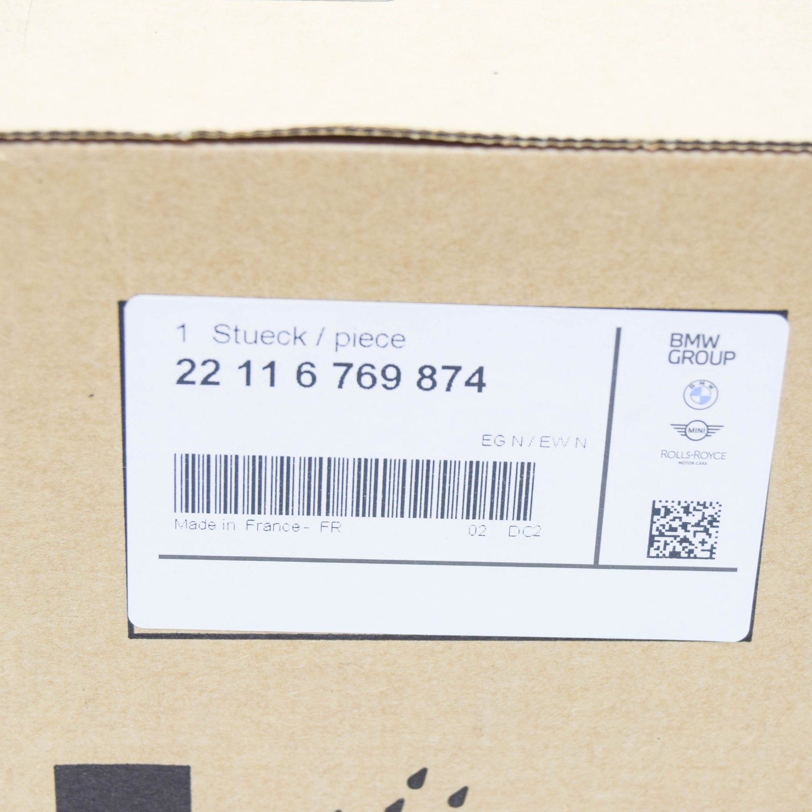 new bmw 5 e60 right side engine mount 22116769874 original