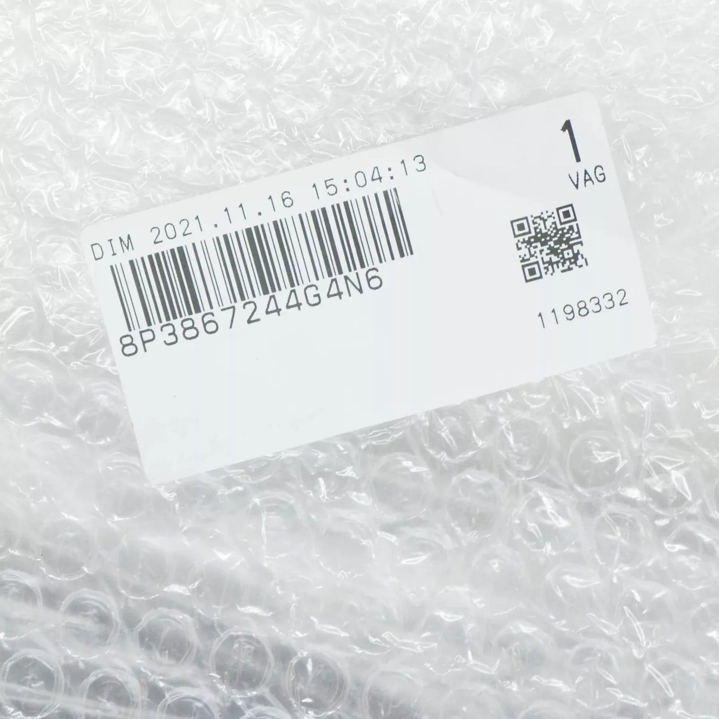 NEW AUDI A3 8P RIGHT SIDE B PILLAR UPPER TRIM 8P3867244G4N6