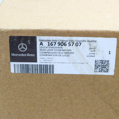 NEW MERCEDES-BENZ GLE W167 COUPE REAR LEFT OUTER TAILLIGHT A1679065707 ORIGINAL
